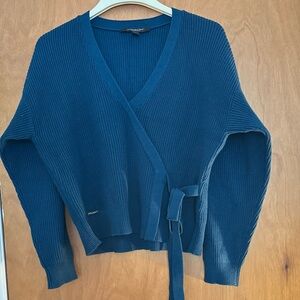 Marc New York Deep Blue V-Neck Sweater
